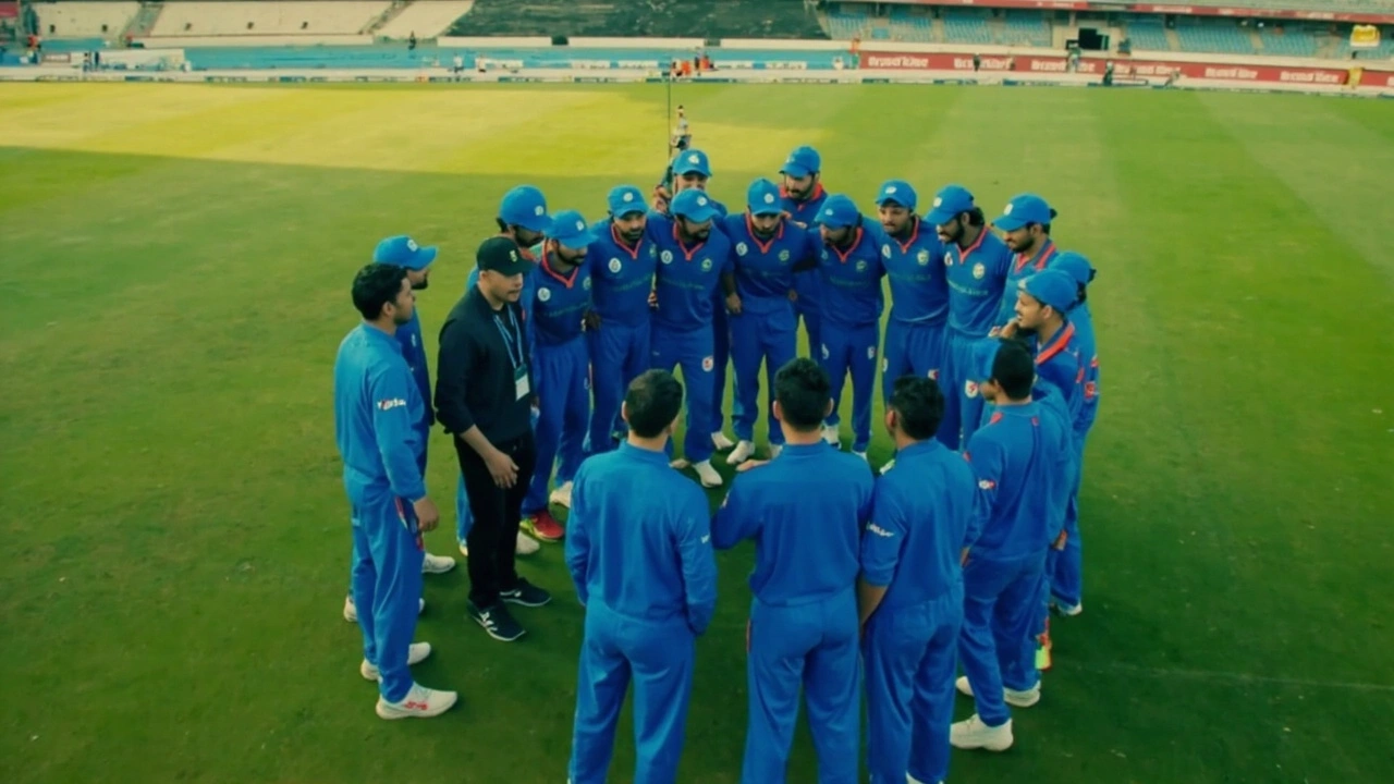 India team huddle before T20 match India vs Australia PureWin prediction 2026
